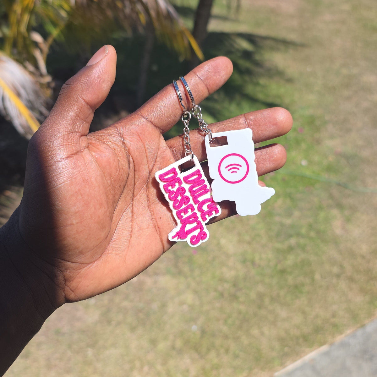 Custom Logo NFC Keychains