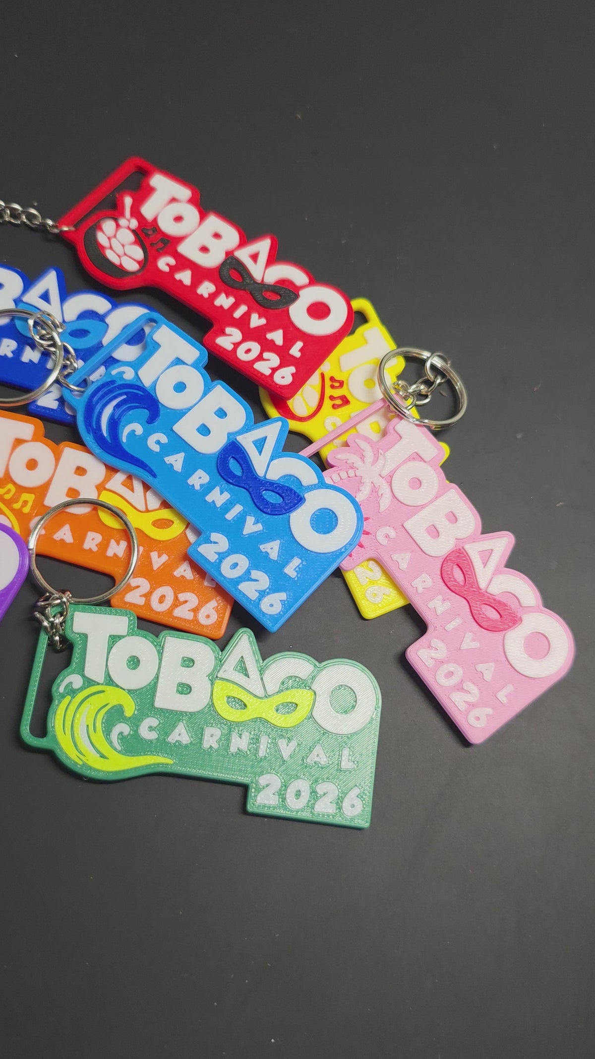 Tobago Carnival Keychains-2026