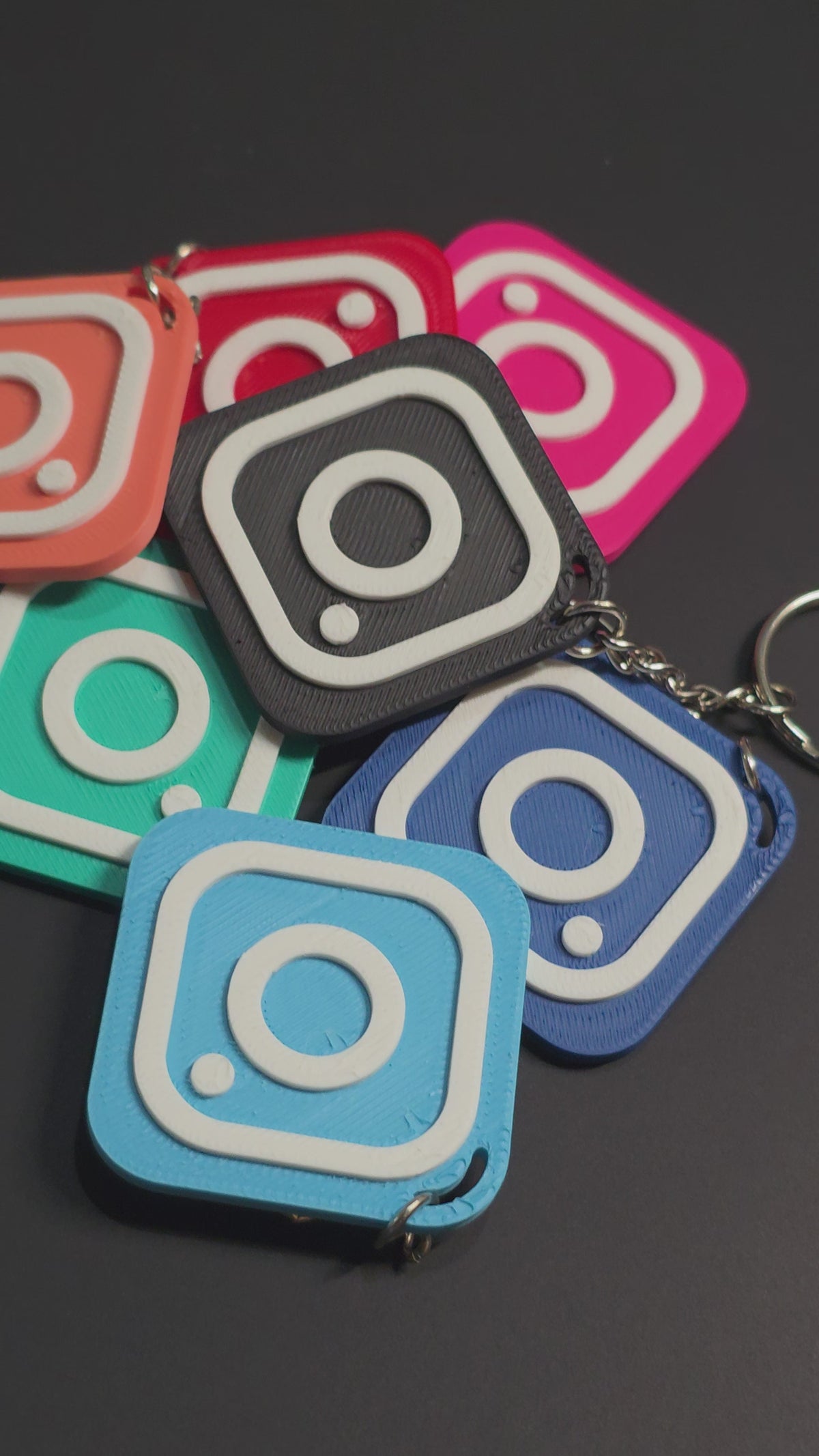 NFC KEYCHAINS - SOCIAL MEDIA PACKS