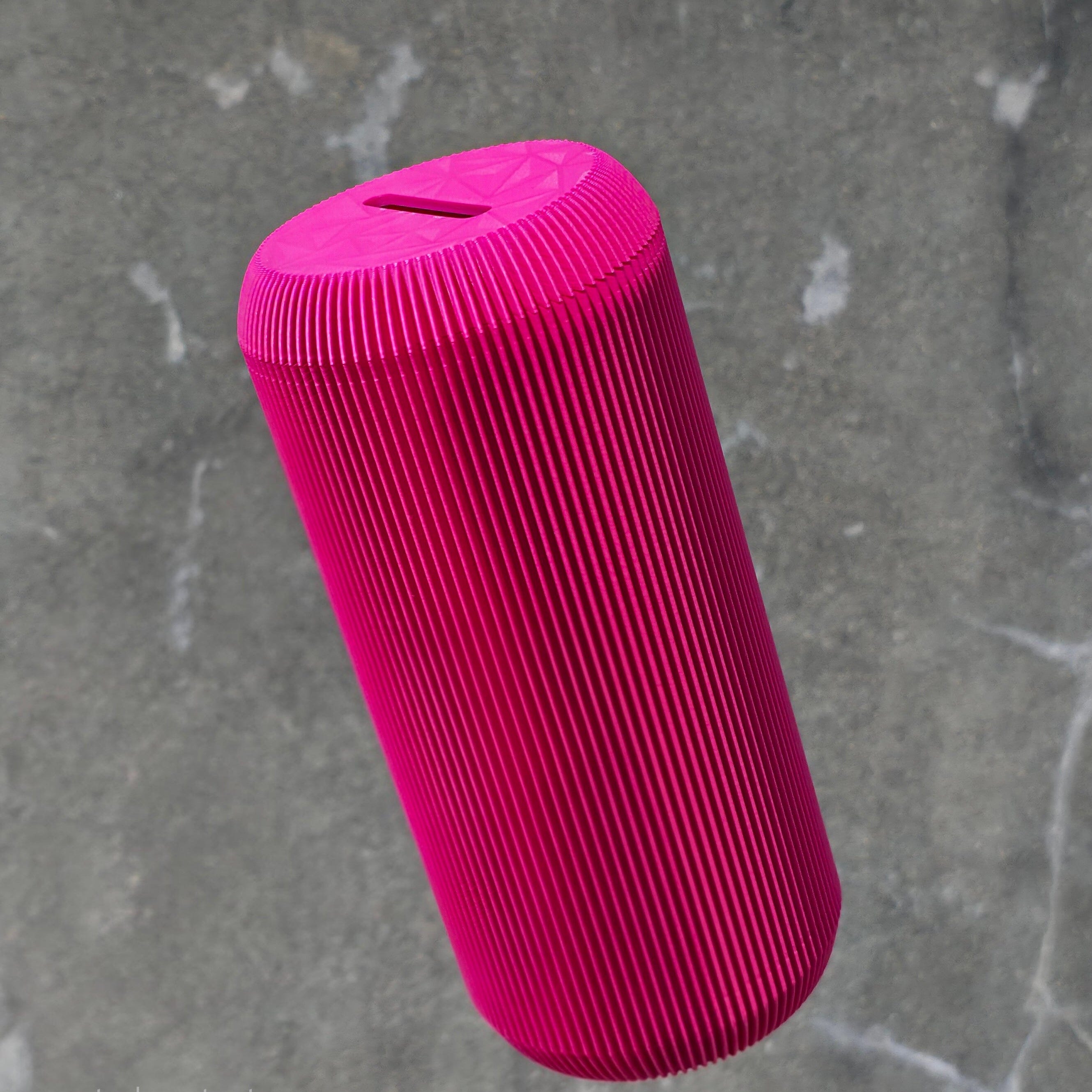 piggy bank magenta